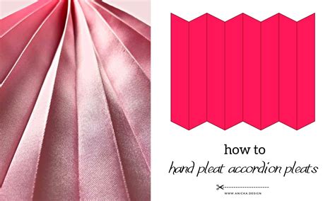 Plunder pleated fabric .